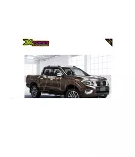 Nissan Navara (NP300) 2015+ Προστατευτικές Γρίλιες Για Προβολάκια Ομίχλης [Με Led] 