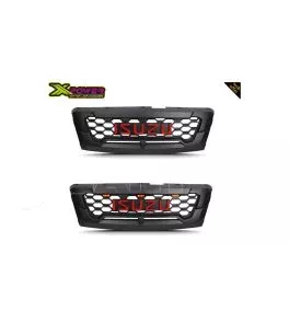 Isuzu D-Max 2016-2019 Μεσαία Μάσκα Με Led 