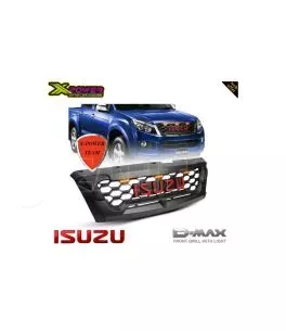 Isuzu D-Max 2016-2019 Μεσαία Μάσκα Με Led 