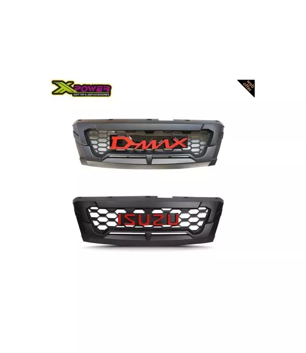 Isuzu D-Max 2016-2019 Μεσαία Μάσκα Με Led
