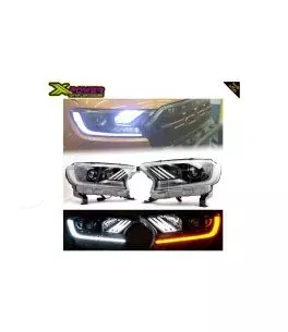 Ford Ranger (T7/T8) 2016+ Εμπρόσθια Φανάρια Led [Mustang Style] 