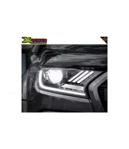 Ford Ranger (T7/T8) 2016+ Εμπρόσθια Φανάρια Led [Mustang Style] 