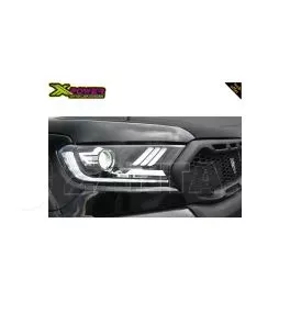 Ford Ranger (T7/T8) 2016+ Εμπρόσθια Φανάρια Led [Mustang Style] 