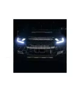 Ford Ranger (T7/T8) 2016+ Εμπρόσθια Φανάρια Led [Mustang Style] 