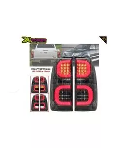Toyota Hilux (Vigo) 2005-2015 Πίσω Φανάρια Smoked Led [Μoiety] 