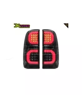 Toyota Hilux (Vigo) 2005-2015 Πίσω Φανάρια Smoked Led [Μoiety] 