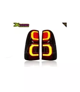 Toyota Hilux (Vigo) 2005-2015 Πίσω Φανάρια Smoked Led [Μoiety] 