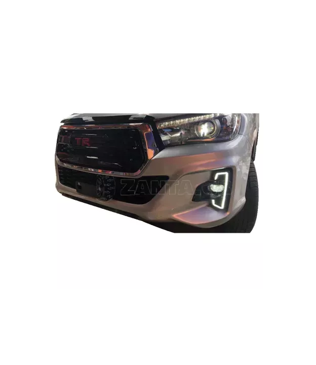Toyota Hilux (Rocco) 2018-2020 Εμπρόσθια Προβολάκια Ομίχλης DRL