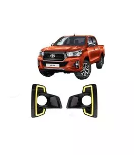 Toyota Hilux (Rocco) 2018-2020 Εμπρόσθια Προβολάκια Ομίχλης DRL 