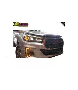 Toyota Hilux (Rocco) 2018-2020 Εμπρόσθια Προβολάκια Ομίχλης DRL 
