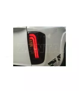 Nissan Navara (NP300) 2015+ Πίσω Φανάρια Smoked Led [X-Type] 