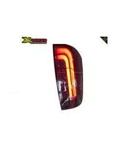 Nissan Navara (NP300) 2015+ Πίσω Φανάρια Smoked Led [X-Type] 