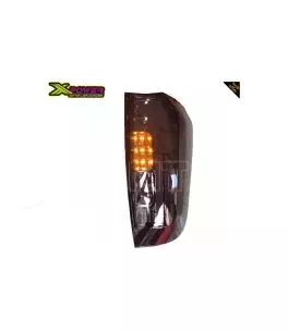 Nissan Navara (NP300) 2015+ Πίσω Φανάρια Smoked Led [X-Type] 