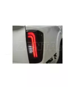 Nissan Navara (NP300) 2015+ Πίσω Φανάρια Smoked Led [X-Type] 