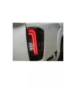 Nissan Navara (NP300) 2015+ Πίσω Φανάρια Smoked Led [X-Type] 
