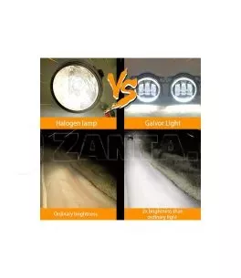 Jeep Wrangler (JK) 2007-2018 Led Προβολείς Ομίχλης 4" Ιντσών Με Σύστημα Drl 