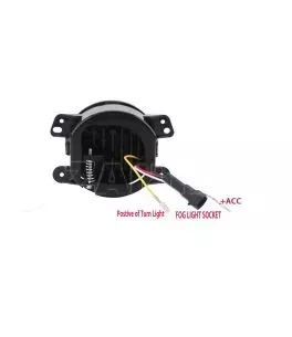 Jeep Wrangler (JK) 2007-2018 Led Προβολείς Ομίχλης 4" Ιντσών Με Σύστημα Drl 