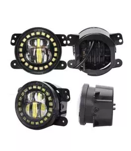 Jeep Wrangler (JK) 2007-2018 Led Προβολείς Ομίχλης 4