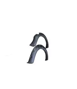 Nissan Navara (D40) 2005-2011 Φρύδια Τροχών Μαύρα Με Διακοσμητικές Βίδες 