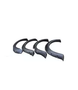 Nissan Navara (D40) 2005-2011 Φρύδια Τροχών Μαύρα Με Διακοσμητικές Βίδες 