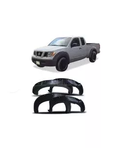 Nissan Navara (D40) 2005-2011 Φρύδια Τροχών Μαύρα Με Διακοσμητικές Βίδες 