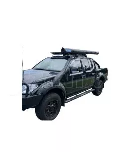 Nissan Navara (D40) 2005-2011 Φρύδια Τροχών Μαύρα Με Διακοσμητικές Βίδες 