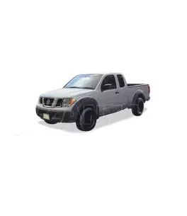 Nissan Navara (D40) 2005-2011 Φρύδια Τροχών Μαύρα Με Διακοσμητικές Βίδες 