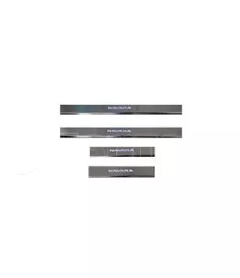 Nissan Navara (NP300) 2015+ Ανοξείδωτο Μαρσπιέ Με Led 