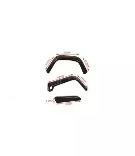 Jeep Wrangler (TJ) 1996-2006 Φρύδια Τροχών [Pocket Style] 