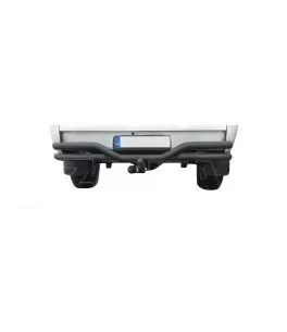 Toyota Hilux (Vigo) 2005-2015 Οπίσθιος Προφυλακτήρας Μαύρος [Σαγρέ] 