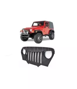 Jeep Wrangler (TJ) 1996-2006 Μπροστά Μάσκα Angry Bird [Τύπος 1] 