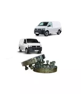 Volkswagen Transporter 2003+ Αποστάτες Τροχών 2,5 Πόντων [Με Κέντρο] 