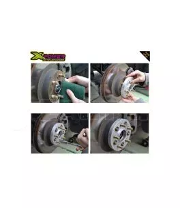 Audi A1 2010+ Αποστάτες Τροχών 2 Πόντων [Με Κέντρο] 