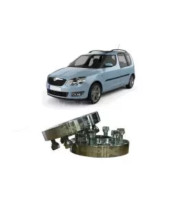 Skoda Roomster 2006-2015 Αποστάτες Τροχών 2 Πόντων [Με Κέντρο] 