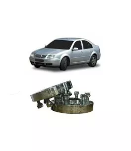 Volkswagen Bora 1998-2005 Αποστάτες Τροχών 2 Πόντων [Με Κέντρο] 
