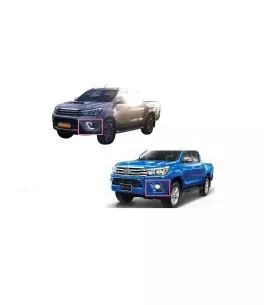 Toyota Hilux (Revo) 2015-2020 Εμπρόσθια Προβολάκια Ομίχλης DRL [Τύπος 2] 