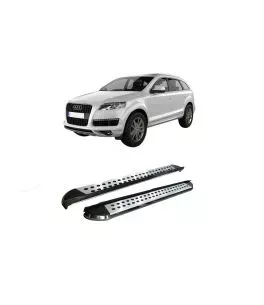 Audi (Q7) 2006-2015 Σκαλοπάτια [Silver Combo] 