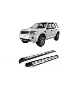 Land Rover Freelander 2006-2014 Σκαλοπάτια [Silver Combo] 