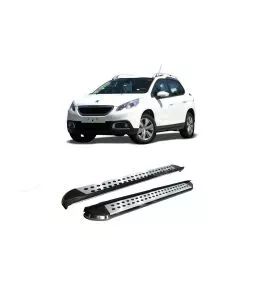 Peugeot (2008) 2013-2019 Σκαλοπάτια [Silver Combo] 