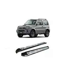 Suzuki Jimny 2004-2019 Σκαλοπάτια [Silver Combo] 