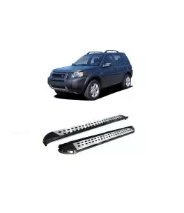 Land Rover Freelander 1998-2007 Σκαλοπάτια [Silver Combo] 