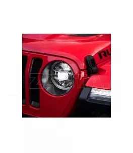 Jeep Wrangler (JL) 2018+ Διακοσμητικά Μάσκας Τύπος [Black] 