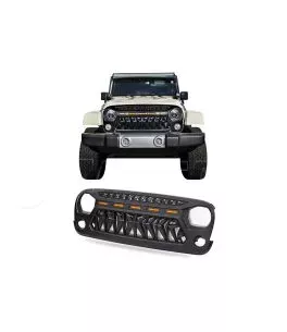 Jeep Wrangler (JK) 2007-2018 Μπροστά Μάσκα Με Led [Eagle] 