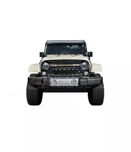 Jeep Wrangler (JK) 2007-2018 Μπροστά Μάσκα Με Led [Eagle] 