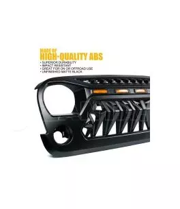Jeep Wrangler (JK) 2007-2018 Μπροστά Μάσκα Με Led [Eagle] 