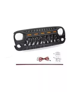 Jeep Wrangler (JK) 2007-2018 Μπροστά Μάσκα Με Led [Eagle] 