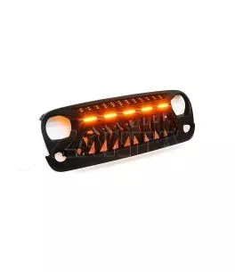 Jeep Wrangler (JK) 2007-2018 Μπροστά Μάσκα Με Led [Eagle] 