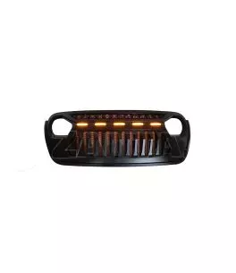 Jeep Wrangler (JL) 2018+ Μπροστά Μάσκα Με Led [Eagle] 