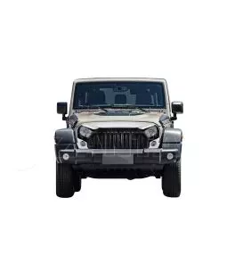 Jeep Wrangler (JK) 2007-2018 Μπροστά Μάσκα New Angry Bird [Τύπος 4] 