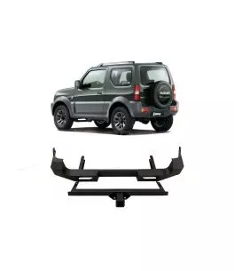 Suzuki Jimny 1998-2018 Σιδερένιος Οπίσθιος Προφυλακτήρας Με Βάση Κοτσαδόρου 